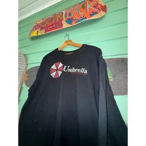Resident Evil 'Umbrella Corp.' Black Long Sleeve
